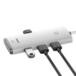 Baseus adapter HUB Lite USB-C to 4x USB 3.0 2m white