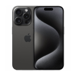 Apple iPhone 15 Pro 128GB eSIM Black Titanium