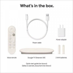 Google TV Streamer 4K Porcelain (uus)