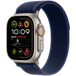 Apple Watch Ultra 2 GPS + Cellular 49mm Natural Titanium Case with Blue Trail Loop - M/L