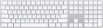 Apple Magic Keyboard with Numeric Keypad - US English - Silver A1843