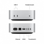 Apple Mac Mini (2024) (M4 10‑Core CPU, 10‑Core GPU, 16GB, 256GB SSD)