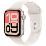 Apple Watch SE 3 GPS + Cellular 44mm Starlight Aluminum Case with Starlight Sport Band - S/M (uus, avatud pakendis)