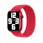 Apple Watch rihm 42mm / 44mm / 45mm (PRODUCT)RED Braided Solo Loop - size 1 (uus)