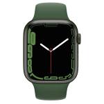 Apple Watch Series 7 GPS + Cellular, 45mm Green Aluminum case with Sport Band (kasutatud, seisukord B)