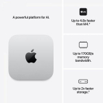 Apple Mac Mini (2026) (M6 12-Core CPU, 12-Core GPU, 16GB RAM, 256GB SSD)