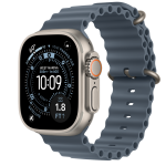 Apple Watch Ultra 2 GPS + Cellular 49mm Natural Titanium case with Blue Ocean Band (kasutatud, seisukord A)