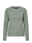 Vero Moda - Vmdoffy Ls O-Neck Blouse Ga Noos - Džemprid - XXL