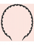 Invisibobble - Invisibobble Hairhalo Black Sparkle - Juuksekummid - ONE SIZE