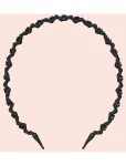 Invisibobble - Invisibobble Hairhalo Black Sparkle - Juuksekummid - ONE SIZE