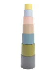 Dantoy - Tiny Bio Play Cups - 6+ Months - Virnastatavad klotsid - ONE SIZE