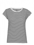 Mads N&oslash;rgaard - Fine Jersey Stripe Teasy Tee Fav - L&uuml;hikeste varrukatega - XL