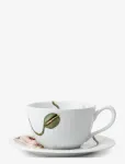 K&auml;hler - Hammersh&oslash;i Poppy Tea Cup With Matching Saucer 38 Cl - Teetassid - 38 CL