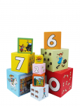 Pippi Langstr&oslash;mpe - Pippi Stacking Cubes - Virnastatavad klotsid - ONE SIZE