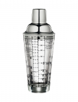 Cilio - Cocktail Shaker M/Opskrifter 400Ml - &Scaron;eikerid ja kokteilin&otilde;ud - 40 CL