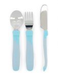 Twistshake - Twistshake Learn Cutlery Stainless Steel - S&ouml;&ouml;giriistad - ONE SIZE