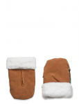 KongWalther - Kong.walther Brown Faux Suede Stroller Gloves - Jalutusk&auml;ru tarvikud - ONE SIZE
