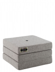 By KlipKlap - Kk 3 Fold Single - Multi Grey W. Grey - Tumbad - ONE SIZE