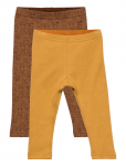 Pippi - Leggings W.aop (2-Pack) - Retuusid - 98