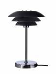 Dyberg Larsen - Dl20 Sort Bordlampe - Laualambid - H30CM
