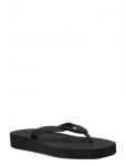 SLEEPERS - Tapered&nbsp;Platform Black Flip Flop - Pl&auml;tud - 40