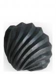Cooee Design - Sculpture The Clam Shell Coal - Portselankujud ja skulptuurid - H:5.5CM
