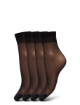 Lindex - 4-Pack Socks 20 Denier - Tavalised sokid - 36/42