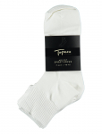 TOPECO - Sport Socks, Mid-Cut 4-P, White 40/45 - Tavalised sokid - 4045