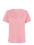 Cream - Crnaia Deep V-Neck T-Shirt - L&uuml;hikeste varrukatega - S