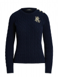 Lauren Ralph Lauren - Gassed Cotton-Sweater - Džemprid - XL