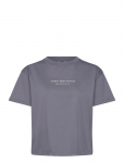 Aim&acute;n - Serif Boxy T-Shirt - L&uuml;hikeste varrukatega - M