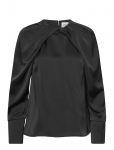 Malina - Evie Pleated Neckline Blouse - Pikkade varrukatega - XS