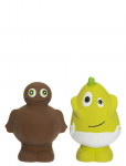 Babblarna - Babblarna, Natural Rubber, Babba/Dadda - Vannim&auml;nguasjad - H:8CM