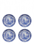 Spode - Blue Italian Pasta Bowl 4-Pack - Pastataldrikud - &Oslash; 23 CM