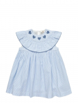 Copenhagen Colors - Seersucker Dress W. Heart - L&uuml;hikeste varrukatega vabaajakleidid - 104