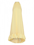 Malina - Sabrina Halterneck Ruffled Midi Dress - P&otilde;lveni ja midi - L