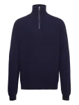 Woodbird - Wblass Wool Half-Zip - Poolpika lukuga džemprid - S