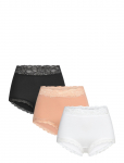 Lindex - 3-Pack Briefs With High Waist - Alusp&uuml;ksid - S