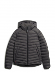 Superdry - Hooded Tweed Fuji Padded Jkt - Polsterdatud jakid - L