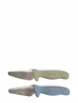 Filibabba - Knivs&aelig;t Til B&oslash;rn - 2-Pak - Powder Blue + Green - S&ouml;&ouml;giriistad - ONE SIZE