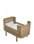 Smallstuff - Rosaline Doll Bed, Natural Seagrass - Doll Beds - ONE SIZE
