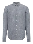 Casual Friday - Cfanton Bd Ls Linen Shirt - Linased s&auml;rgid - XXL