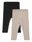 Lindex - Leggings Basic Rib 2 Pack - Retuusid - 86
