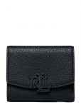 Lauren Ralph Lauren - Pebbled Leather-Cmryn Sm Flp-Wlt-Sm - Rahakotid - ONE SIZE