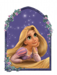 RoomMates - Wallstickers - Princess Rapunzel - Giant - Wall Stickers - ONE SIZE
