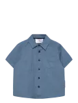 Geggamoja - Linen Shirt Mint - L&uuml;hikeste varrukatega s&auml;rgid - 98/104
