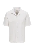 ONLY & SONS - Onsbertil Waffle Ss Resort Shirt - L&uuml;hikeste varrukatega s&auml;rgid - M