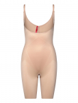 Spanx - Spanxshape&trade; Invisible Open-Bust Mid-Thigh Bodysuit - P&uuml;ksid - XS