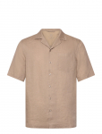 Mos Mosh Gallery - Mmgtheo Linen Cuban Shirt - L&uuml;hikeste varrukatega s&auml;rgid - M