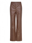 Minus - Mstasja Mid Waist Pu Pant - Nahksed retuusid-p&uuml;ksid - 46